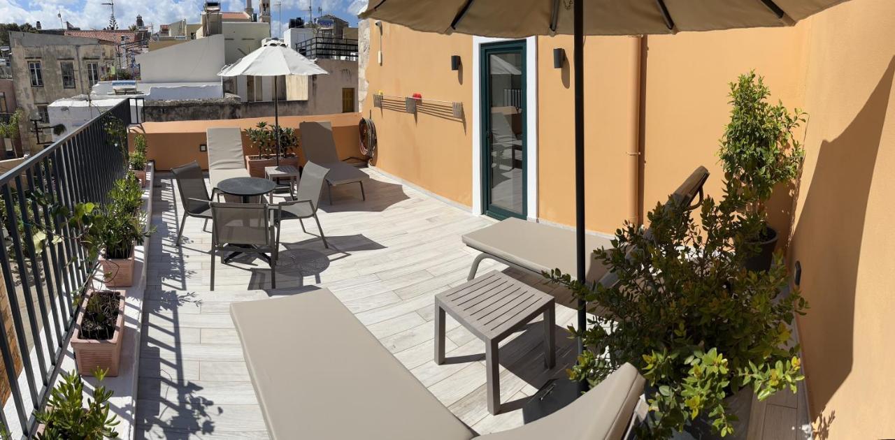 Antica Canea Luxury Rooms Chrissi Akti Chania Exterior foto